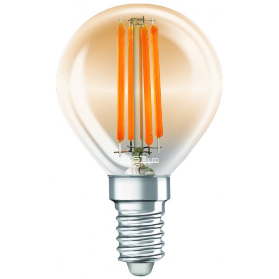 JUST LED JUSTLed-LED Filament Ε14 C35 6W 3000K Θερμό Amber Dimmable (B144506301) JUST LED JUSTLed-LED Filament Ε14 C35 6W 3000K Θερμό Amber Dimmable (B144506301)
